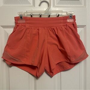Lululemon Athletica Coral Athletic Shorts
